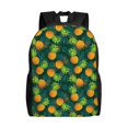 thumbnail image 1 of Gaeub Pineapples with Palm Leaves Print Unisex Backpacks, College Bookbag,Daypack with Padded 15" Laptop Sleeve,for School, Work, and Travel, 1 of 2
