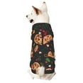 thumbnail image 1 of Gaeub Pizzas Mushrooms Dog Hoodie Sweatshirts Warm Dog Clothes for Small Dogs,Puppy and Cat Costume-X-Large, 1 of 7