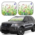 thumbnail image 1 of Gaeub Plants and Insects Foldable Auto Sun Blocker Visor, Sunshade for Car Front Window, Keeps Your Vehicle Cool - Small, 1 of 7