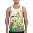 thumbnail image 1 of Gaeub Plants and Insects Men's Athletic Tank Top, Workout Sleeveless Shirts, Running Tank Tops for Gym, Running, Training -, 1 of 9