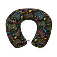 thumbnail image 1 of Gaeub Play Game3 Print Memory Foam Travel Pillow,U-Shaped Neck Pillow,Head Neck Support Airplane Pillow,Flight Pillow for Traveling,Car,Home,Office,Washable Cover, 1 of 8