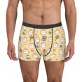 thumbnail image 1 of Gaeub Rabbit And Candy Print Men's Boxer Briefs,Super Fit Boxer Briefs for Men,Quick-Dry Underwear with 4-Way Stretch-Small, 1 of 5
