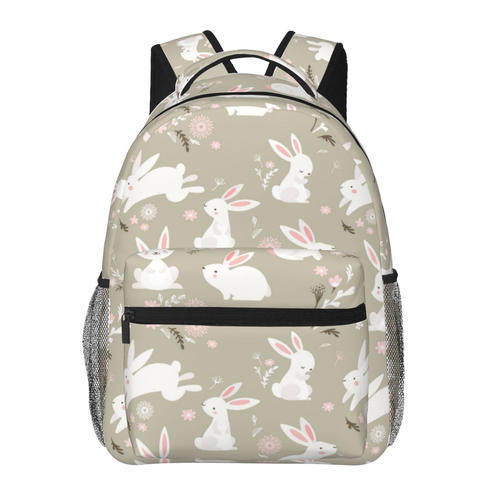 Gaeub Rabbit And Flower Ergonomic Lightweight Laptop Backpack ...