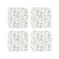 thumbnail image 1 of Gaeub Rabbit Eating Print 4 Pcs Leather Coasters for Drinks ,Drink Coasters Sets,Drink Table Cup Coasters for Living Room Kitchen Coffee Decor-Square, 1 of 6