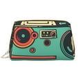 thumbnail image 1 of Gaeub Retro Pop Art Collage Printed Travel Cosmetic Bag,Makeup Bag, Large Capacity Toiletry Bag for Women, Portable Pouch Make Up Organizer with Zipper and Divider, 1 of 8