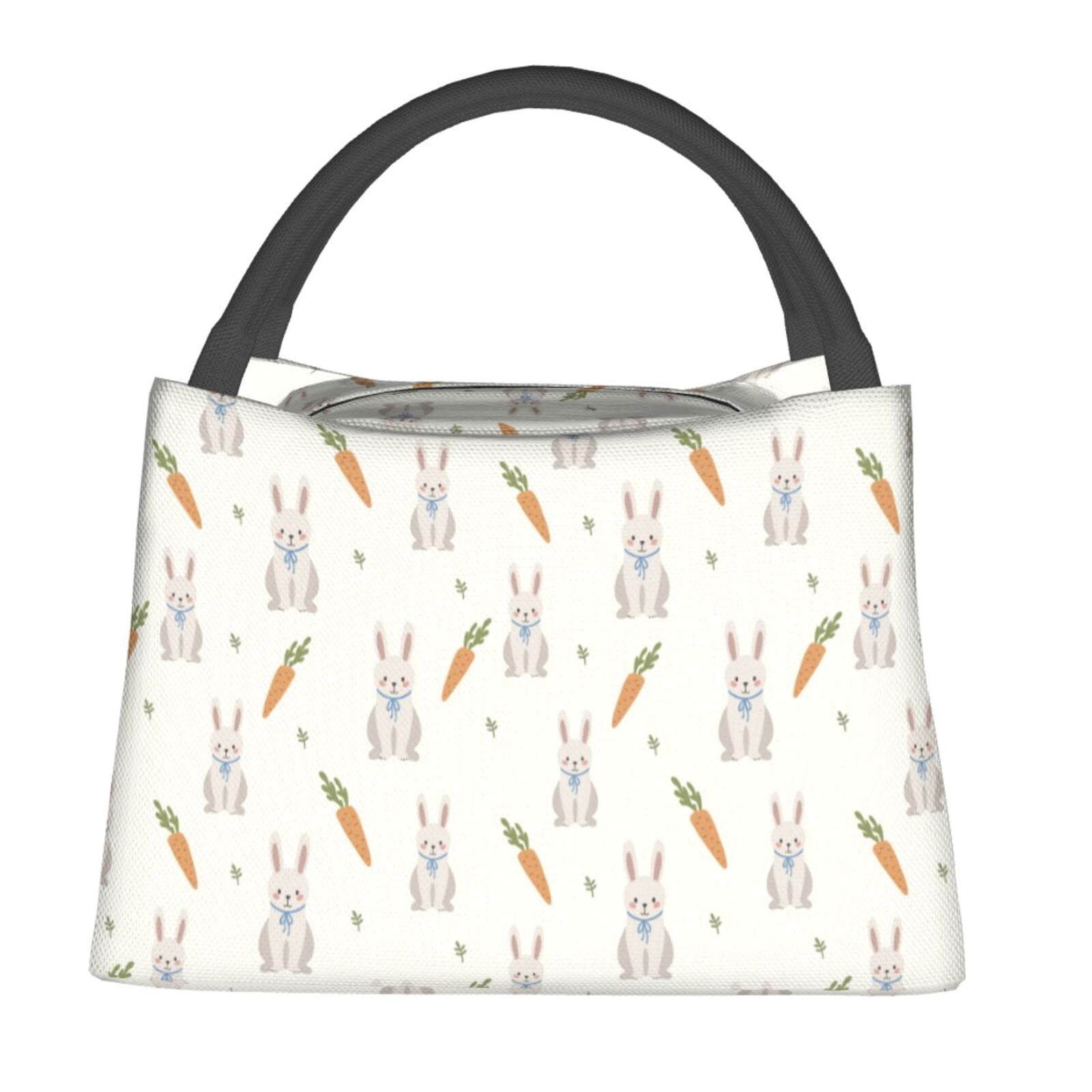 Pouch Bag Rabbit Gaeub Retro Rabbit Collapsible Cooler Bag Insulated,Leakproof Food Bag ...