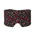 thumbnail image 1 of Gaeub Ripe Red Cherry Printed Sleep Mask for Men Women,Eye Mask for Sleeping,Large Eye Covers with Adjustable Velcro,Light Blocking Sleeping Mask for Travel Yoga Nap, 1 of 7