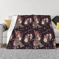 thumbnail image 1 of Gaeub Romantic Paris Printed Flannel Throw Blanket,Plush Throw,Fuzzy Bed Blanket for Bedding Sofa and Travel,Decorative Blanket-80"x60", 1 of 6
