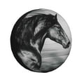 thumbnail image 1 of Gaeub Running Horse 14-17in Tire Cover, Spare Tire Cover, for Camper Caravan, Trailer, Car, Truck, SUV, Jeep - 14 inch, 1 of 9