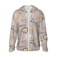 thumbnail image 1 of Gaeub Safari Animals Men's and Women's UPF 50+ Long-Sleeved Sun Protection Clothing, Fishing Shirt Long Sleeve Zip-Small, 1 of 7