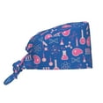 thumbnail image 1 of Gaeub Science Experiment Print Cleaning Working Cap,Unisex Scrub Cap Nurse Hat,No-Slip Scrub Cap for Men & Women, 1 of 7