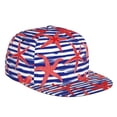 thumbnail image 1 of Gaeub Sea Stars Flat Bill Snapback Hats Baseball Caps with Adjustable for Running Workouts and Outdoor Activities, 1 of 9