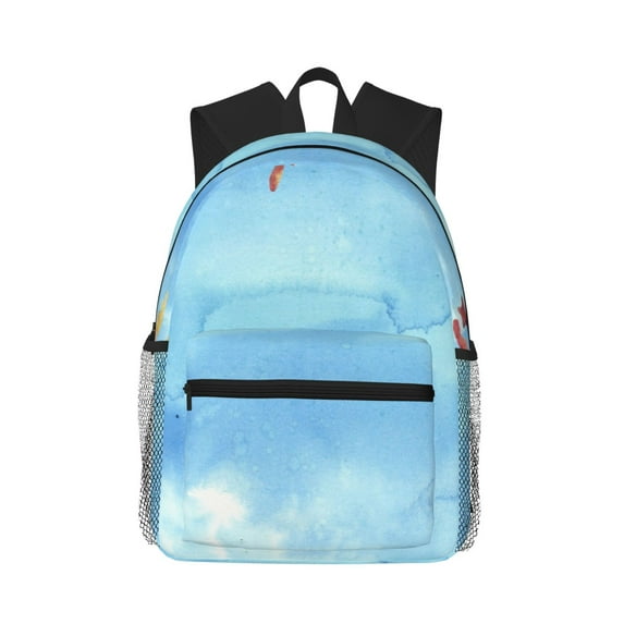 Gaeub Sea and Fish School Backpack Waterproof Bookbag for Men Women College High School Bags