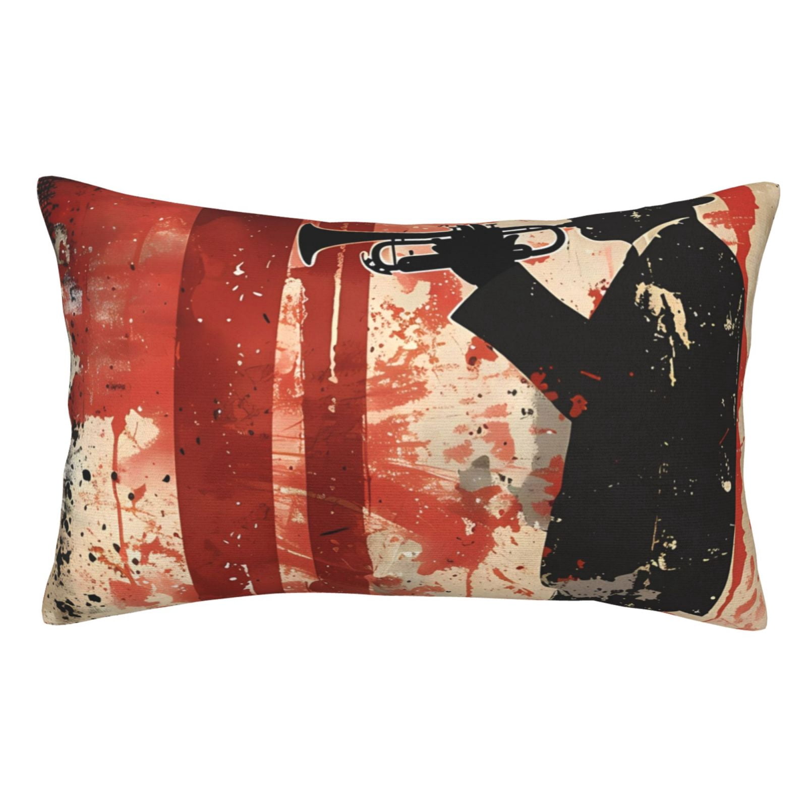 Trumpet Print Pattern Blanket