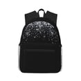 thumbnail image 1 of Gaeub Silver Glitter1 School Backpack Waterproof Bookbag for Men Women College High School Bags, 1 of 8