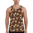 thumbnail image 1 of Gaeub Skulls Men's Athletic Tank Top, Workout Sleeveless Shirts, Running Tank Tops for Gym, Running, Training - X-Large, 1 of 9