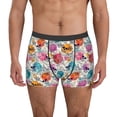 thumbnail image 1 of Gaeub Skulls and Roses Print Men's Boxer Briefs,Super Fit Boxer Briefs for Men,Quick-Dry Underwear with 4-Way Stretch-Medium, 1 of 5