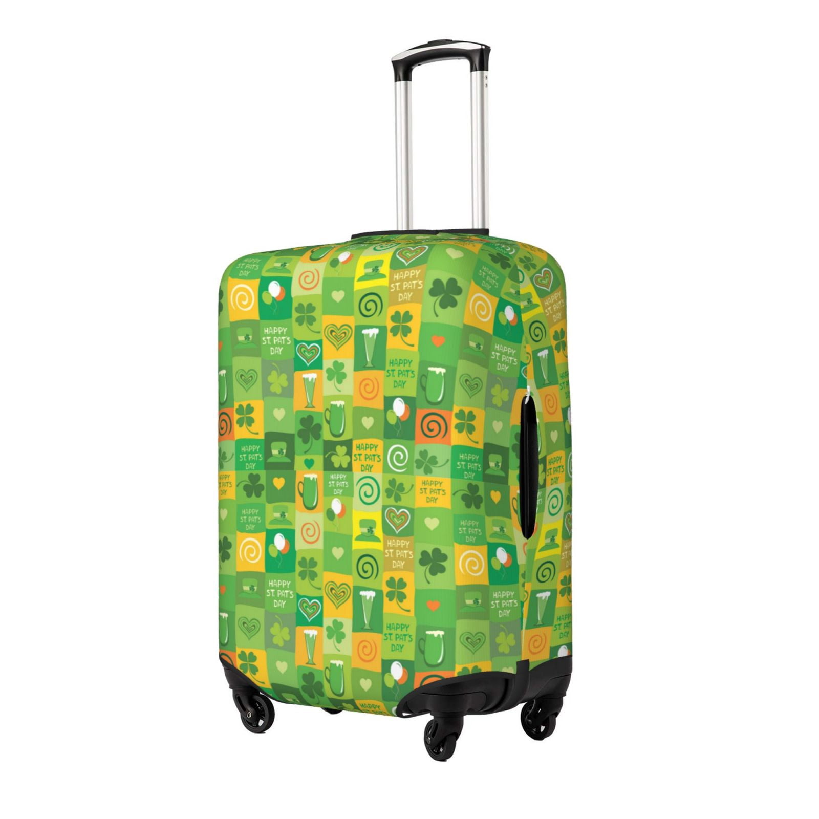 Cheese Print Pattern Luggage Cover Protector