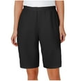 thumbnail image 1 of Womens Summer Shorts Loungewear High Waisted Put On Strech Pajama Shorts Baggy Relaxed Fit Bermuda Shorts 5 Inch Quick Dry Sleepwear Shorts Comfort Breathable Nightgown, 1 of 7