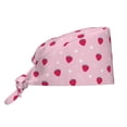 thumbnail image 1 of Gaeub Strawberry And Heart Print Cleaning Working Cap,Unisex Scrub Cap Nurse Hat,No-Slip Scrub Cap for Men & Women, 1 of 7