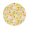 thumbnail image 1 of Gaeub Summer Animals Print 6 Pcs Leather Coasters for Drinks ,Drink Coasters Sets,Drink Table Cup Coasters for Living Room Kitchen Coffee Decor,Round Shape, 1 of 7