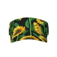 thumbnail image 1 of Gaeub Sunflower 1 Sun Visor Hats with Empty Top and Adjustable, UV Protection for Golf Tennis Cycling Running, 1 of 8
