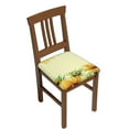 thumbnail image 1 of Gaeub Sunflowers On A Yellow Background Square Chair Seat Cushion Cover,Wear-Resistant Chair Seat Cover, Household Chair Essentials,Anti-Scratch, 1 of 9