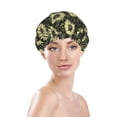 thumbnail image 1 of Gaeub Sunflowers Shower Caps for Women Men,Double Waterproof Layers Bathing Hat,Elastic and Reusable Bath Caps, 1 of 7