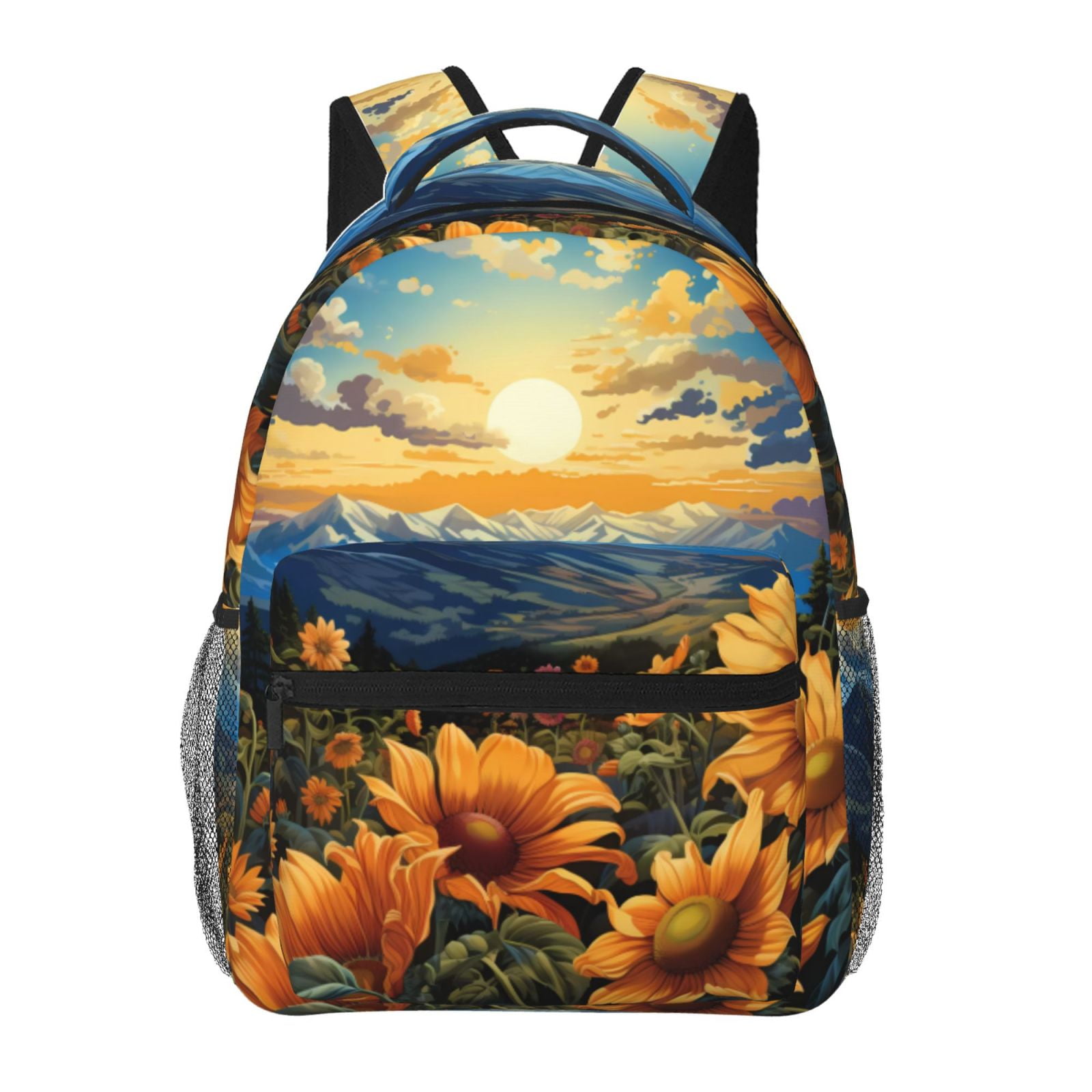 Gaeub Sunset Sky Sunflower Ergonomic Lightweight Laptop Backpack ...
