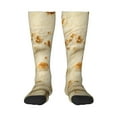 thumbnail image 1 of Gaeub Taco Tortillas Printed Design Socks Stretchy High Tube Socks for Men Women Teens , Softball Soccer Socks for Hiking, Sport, 1 of 6