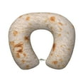 thumbnail image 1 of Gaeub Tortilla Print Memory Foam Travel Pillow,U-Shaped Neck Pillow,Head Neck Support Airplane Pillow,Flight Pillow for Traveling,Car,Home,Office,Washable Cover, 1 of 8