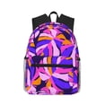 thumbnail image 1 of Gaeub Tropics Leaf School Backpack Waterproof Bookbag for Men Women College High School Bags, 1 of 8