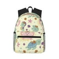 thumbnail image 1 of Gaeub Turtle Crab Sea Horse School Backpack Waterproof Bookbag for Men Women College High School Bags, 1 of 8