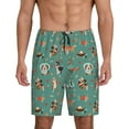 thumbnail image 1 of Gaeub Veterinary Clinics Print Men's Short Pajama Pants, Sleep Shorts, Household Pants, Casual Pants with Pockets-Large, 1 of 6