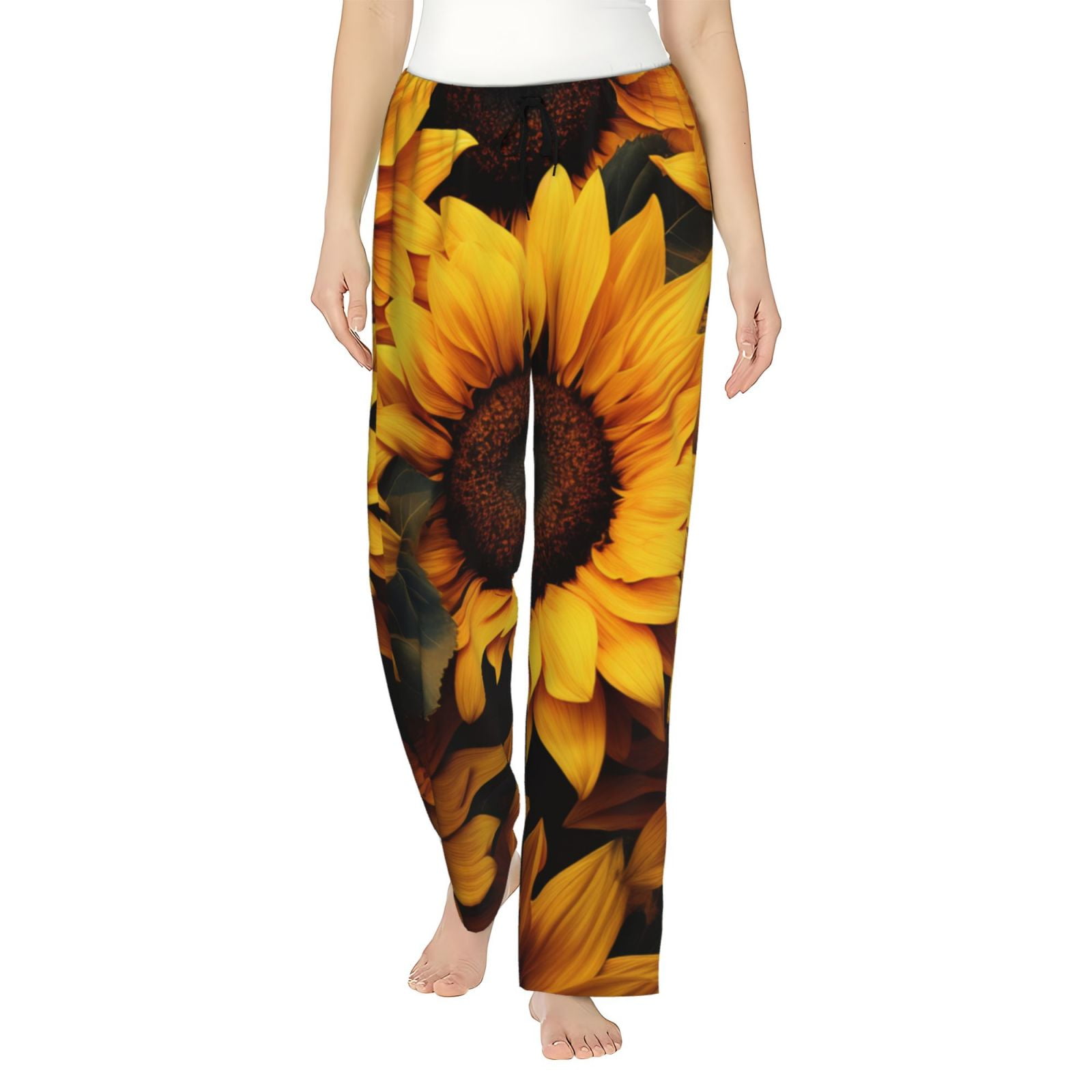 Crimson Bloom Relaxed Pants main image 0