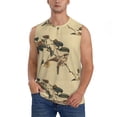 thumbnail image 1 of Gaeub Vintage Bird Men's Sleeveless Muscle Shirts Workout Tank Tops, Odor Protection and Comfortable - Small, 1 of 8