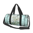thumbnail image 1 of Gaeub Vintage Rose1 Lightweight Travel Cylinder Bag Gym Tote Bag Sports Training Duffle Bag with Pockets and Straps, 1 of 8