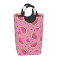 Gaeub Watermelon Print 50L Large Laundry Hampers with Handles