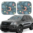 thumbnail image 1 of Gaeub Watermelons Dachshunds Foldable Auto Sun Blocker Visor, Sunshade for Car Front Window, Keeps Your Vehicle Cool - Large, 1 of 6