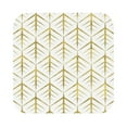 thumbnail image 1 of Gaeub White And Gold Geometry Print 6 Pcs Leather Coasters for Drinks ,Drink Coasters Sets,Drink Table Cup Coasters for Living Room Kitchen Coffee Decor,Square, 1 of 7