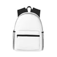 thumbnail image 1 of Gaeub White School Backpack Waterproof Bookbag for Men Women College High School Bags, 1 of 8