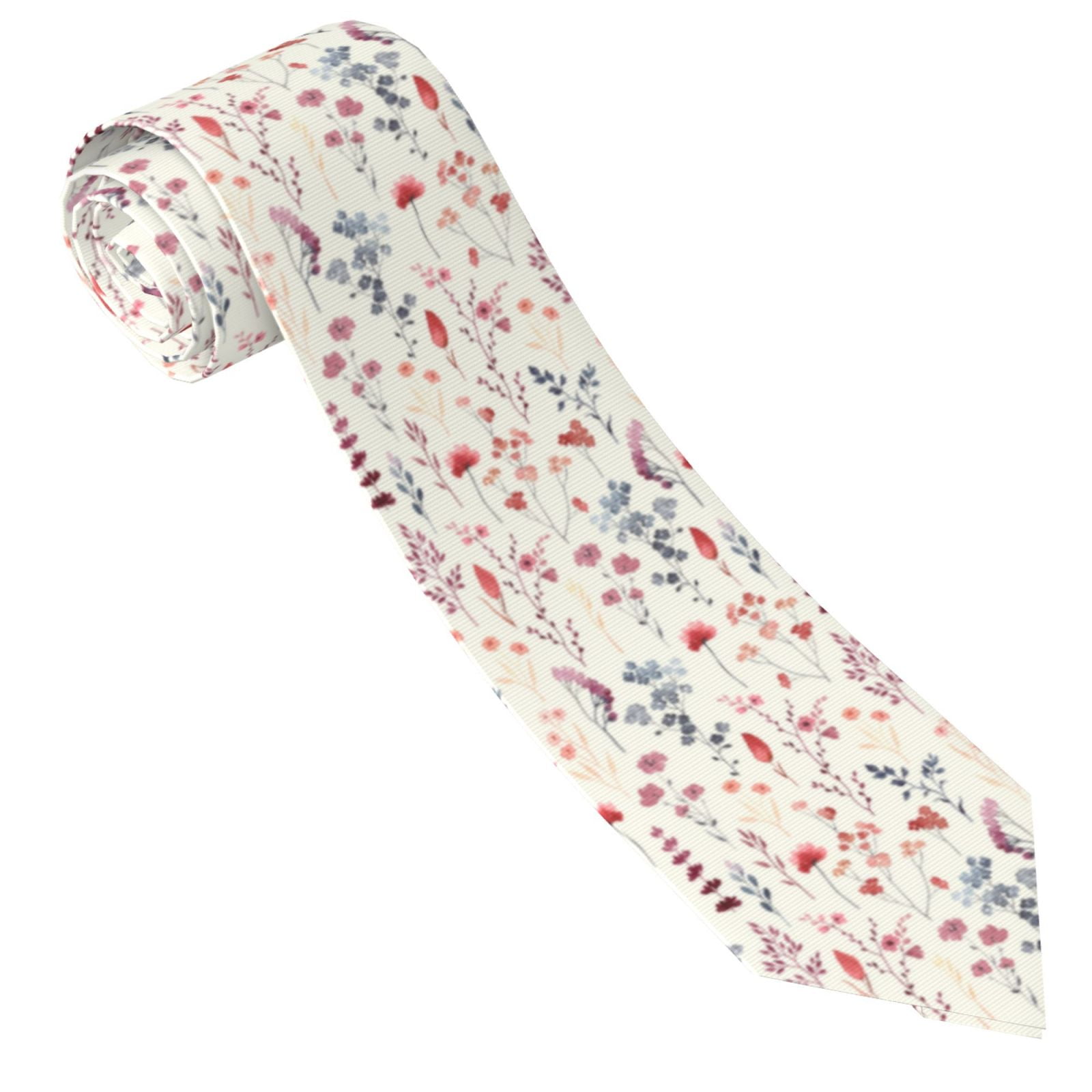 Duvall Large Floral Jacquard Unlined Necktie main image 1