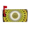 thumbnail image 1 of Gaeub Yellow Mandala Waterproof and Sunproof Mailbox Protective Cover Magnetic Mailbox Protrective Cover for Outdoor Home Garden Decor - 25.5x21 in, 1 of 9