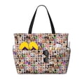 thumbnail image 1 of Gaeub dogs and cats Print Beach Bag,Large Tote Bag,Waterproof Sandproof Women Tote Bag,Pool Bag with Zipper for Gym Grocery Travel, 1 of 7