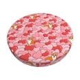 thumbnail image 1 of Gaeub hearts and cute corgi Print Round Bar Chair Cushion Cover, Velvet Seat Cushion Cover,Non-Slip Chair Cushion,Washable Stool Cover for Kitchen, Bar, and Office Stools-12 inch, 1 of 7