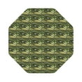 thumbnail image 1 of Gaeub largemouth bass Print 6 Pcs Leather Coasters for Drinks ,Drink Coasters Sets,Drink Table Cup Coasters for Living Room Kitchen Coffee Decor,Octagon, 1 of 7