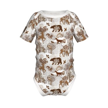 Gaeub leaf Moose fox owls tree Print Infant Climbing Onesie,Toddler Outfit,Newborn Baby Bodysuit,Baby Boy Girl Clothes -6 Months