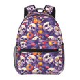 thumbnail image 1 of Gaeub music Skull record Ergonomic Lightweight Laptop Backpack - Multiple Pockets for School, Work, Travel, Outdoor Activities -One Size, 1 of 5