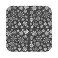 thumbnail image 1 of Gaeub simple white Snowflake Print 6 Pcs Leather Coasters for Drinks ,Drink Coasters Sets,Drink Table Cup Coasters for Living Room Kitchen Coffee Decor,Square, 1 of 1