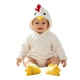 thumbnail image 1 of Gaexia Baby Boys Girls Chicken Bodysuit Hooded Animal Romper Jumpsuit One Piece Cosplay Outfit Soft Comfortable Clothing For Thanksgiving Carnival Birthday Party, 1 of 7